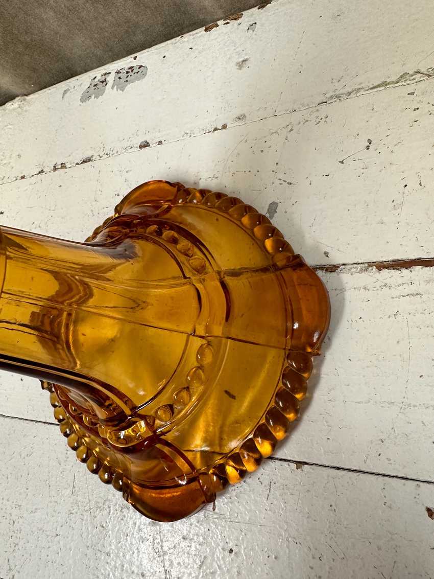 Amber Electrified Oil Lamp