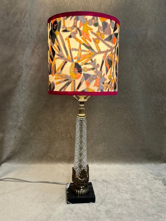 Botanical Silk Lampshade