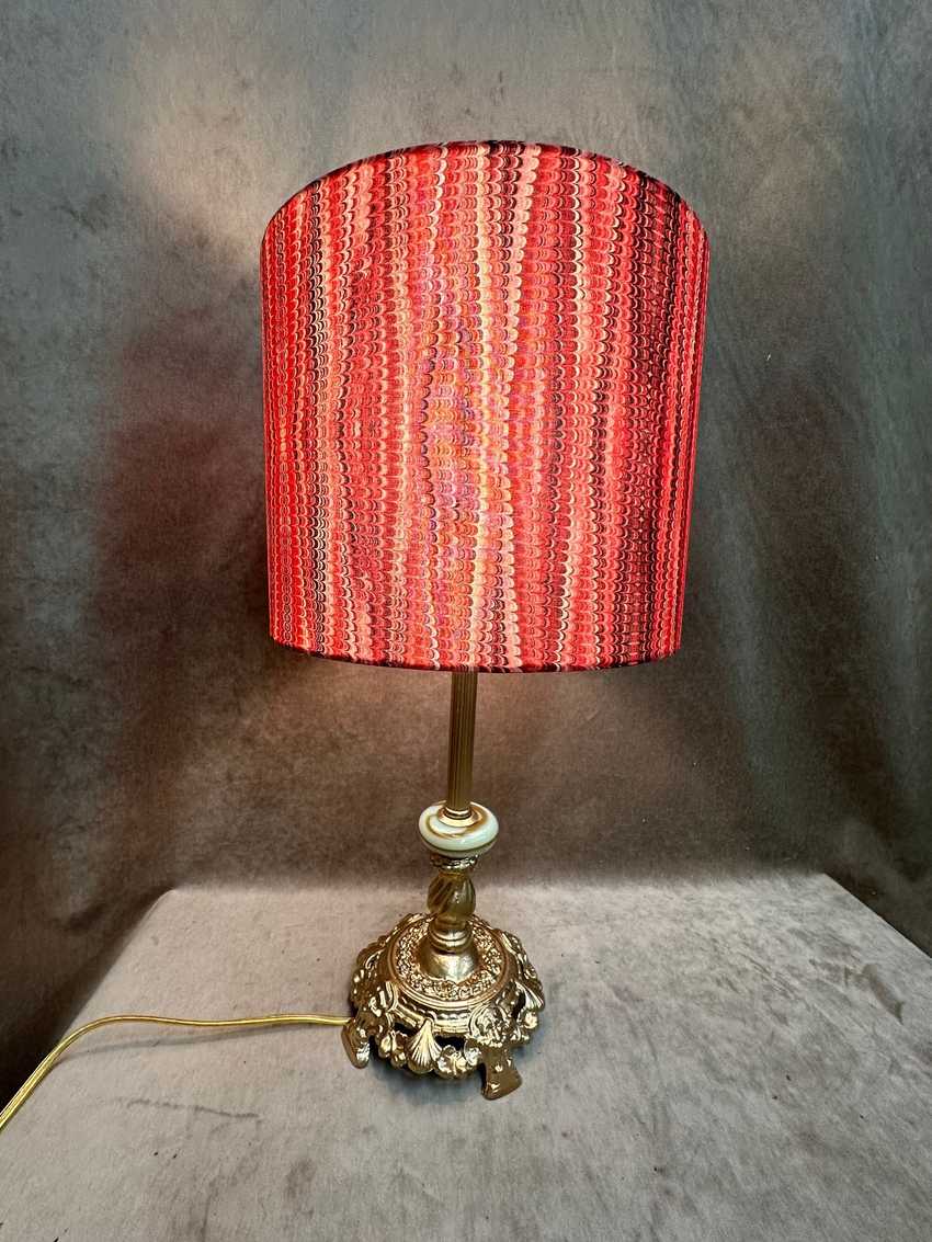 Pink Waves Lamp Shade