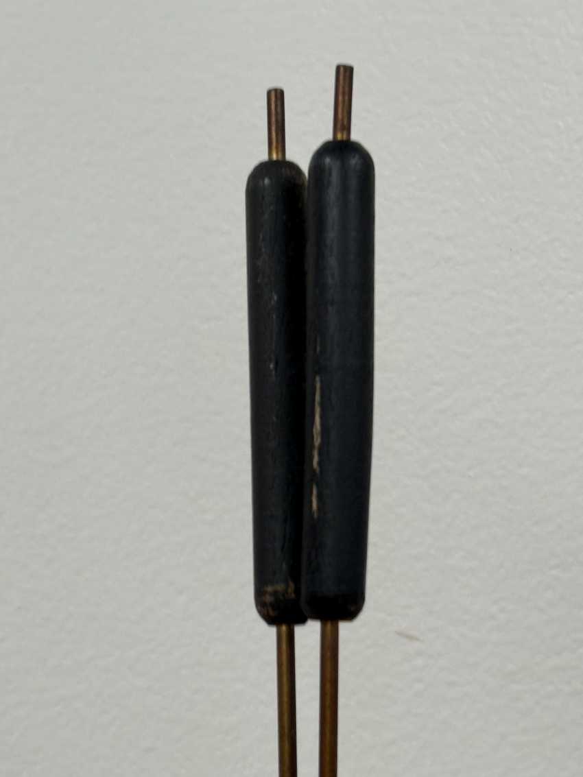 Mid Century Cattail Adjustable Lamp