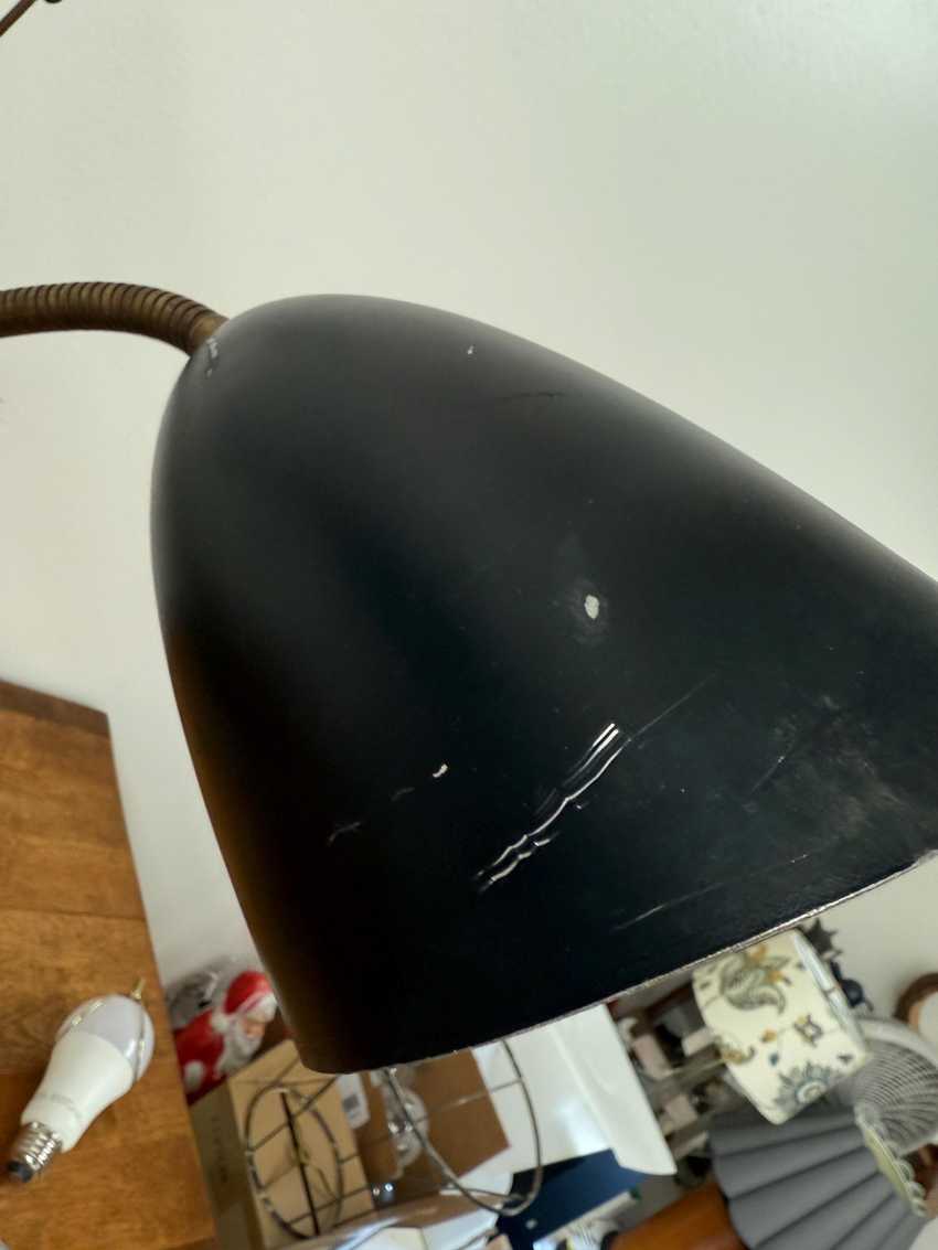 Mid Century Cattail Adjustable Lamp