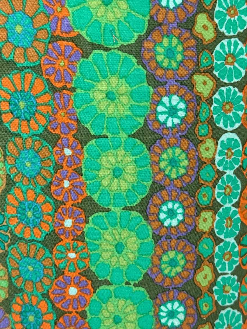 12 Inch Drum Shade Covered with Kaffe Fassett Cotton