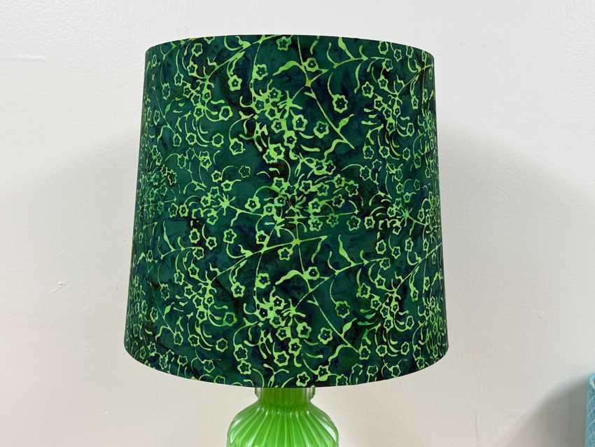 Large 14 Inch Empire Lampshade, Covered in Kaffe Fassett Cotton