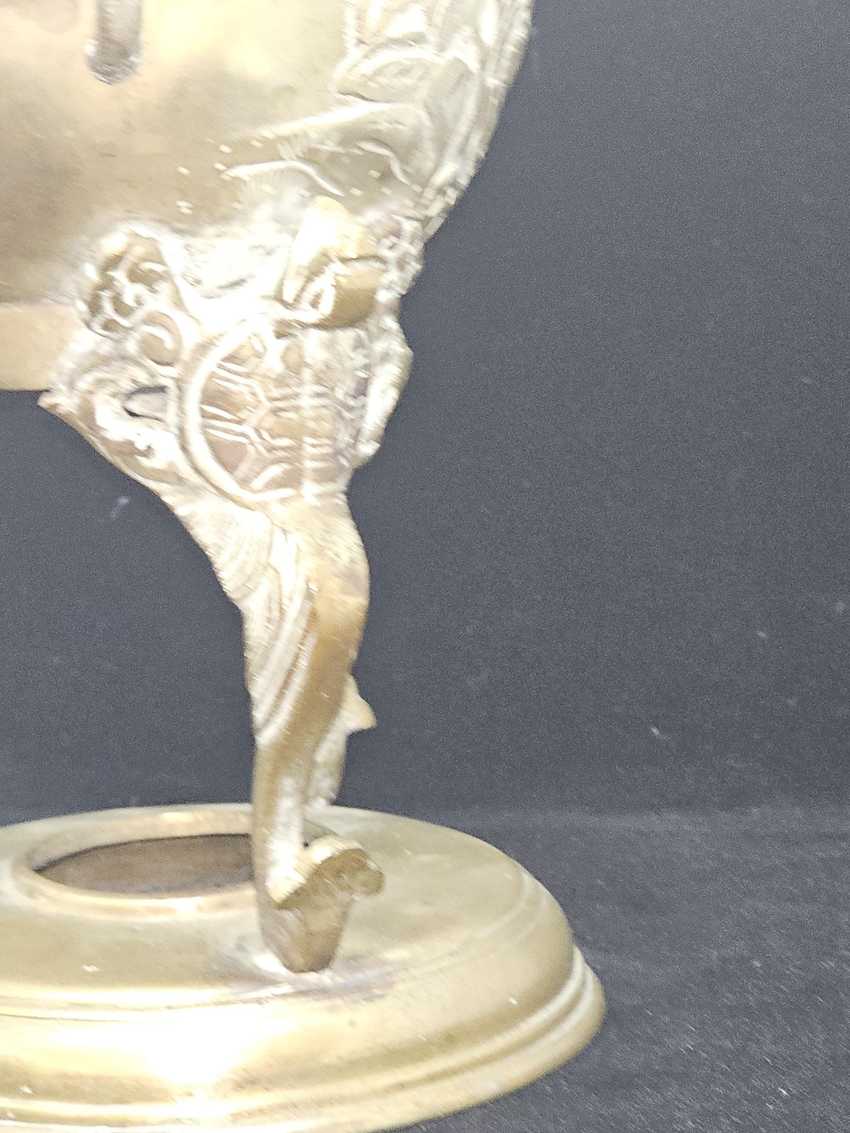 Brass Incense Burner Vintage Asian Decorative
