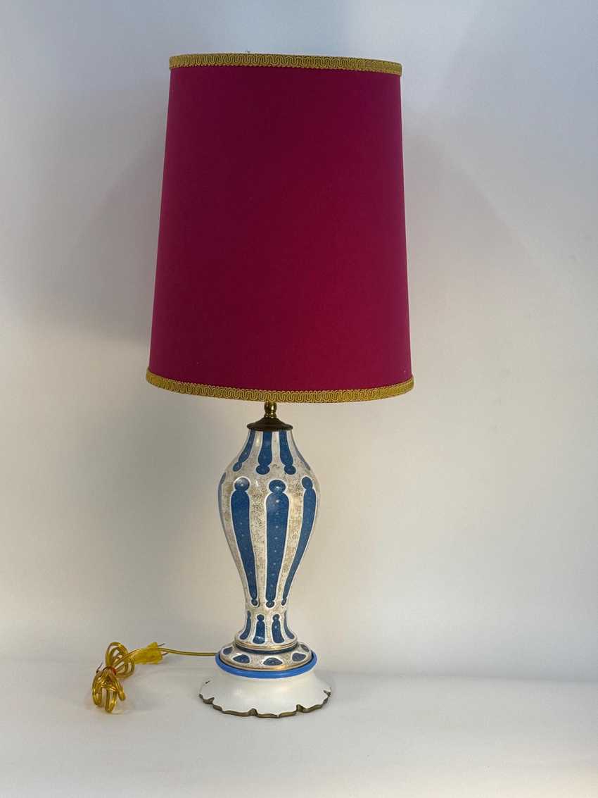 12” Tall Tapered Drum Shade in Fuchsia