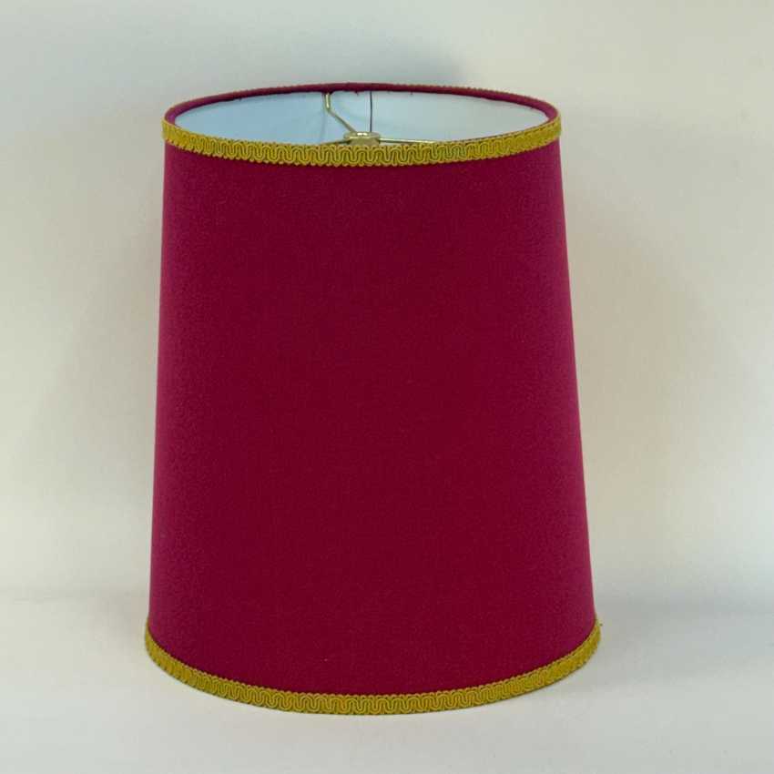 12” Tall Tapered Drum Shade in Fuchsia