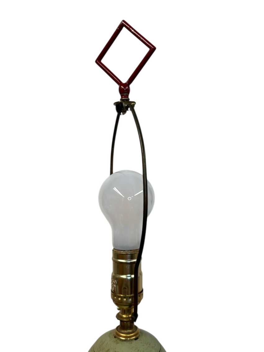Atomic MCM Avocado Green Lamp