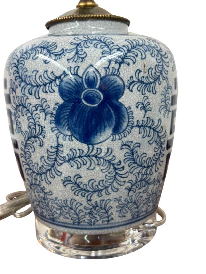 Vintage Double Happiness Ginger Jar Lamp | Chinoiserie Table Lamp | Collectible Asian Ginger Jar