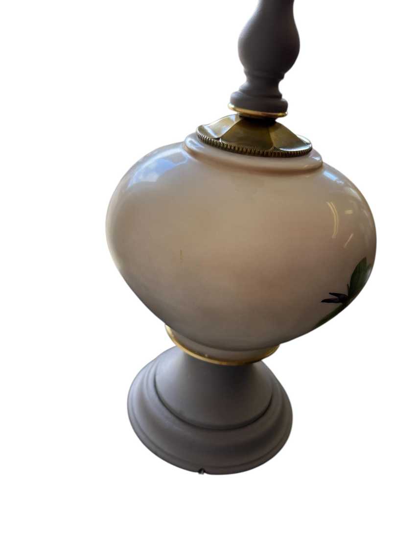 Re Imagined Hand Painted Working Gone The Wind Lamp, Restored Historical Vintage Lamp, Victorian Southern Antique Lamp