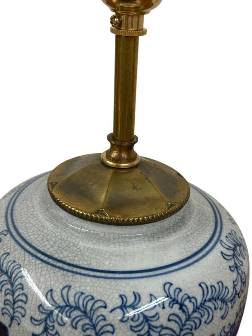 Vintage Double Happiness Ginger Jar Lamp | Chinoiserie Table Lamp | Collectible Asian Ginger Jar
