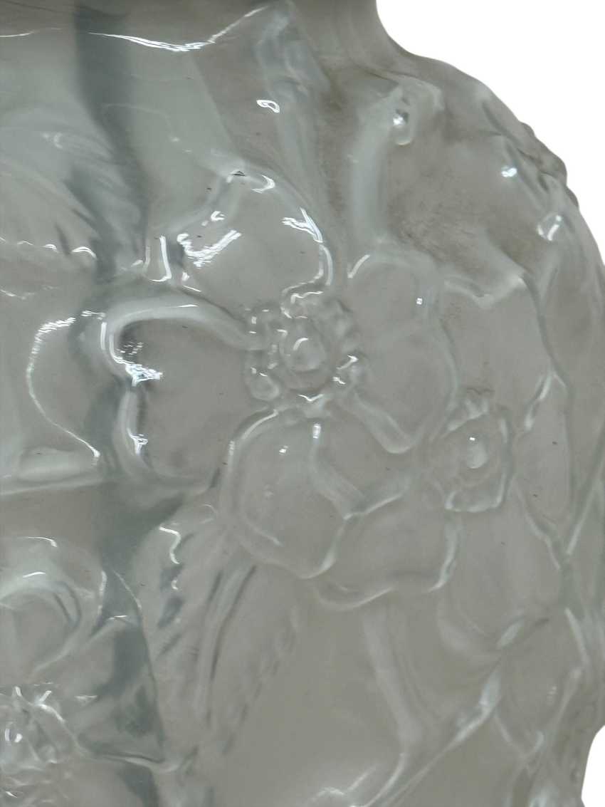 Phoenix Sculptural Glass Vase Lamp, Decorative Illuminated Home Decor, Art Deco Unique Vase Lamp