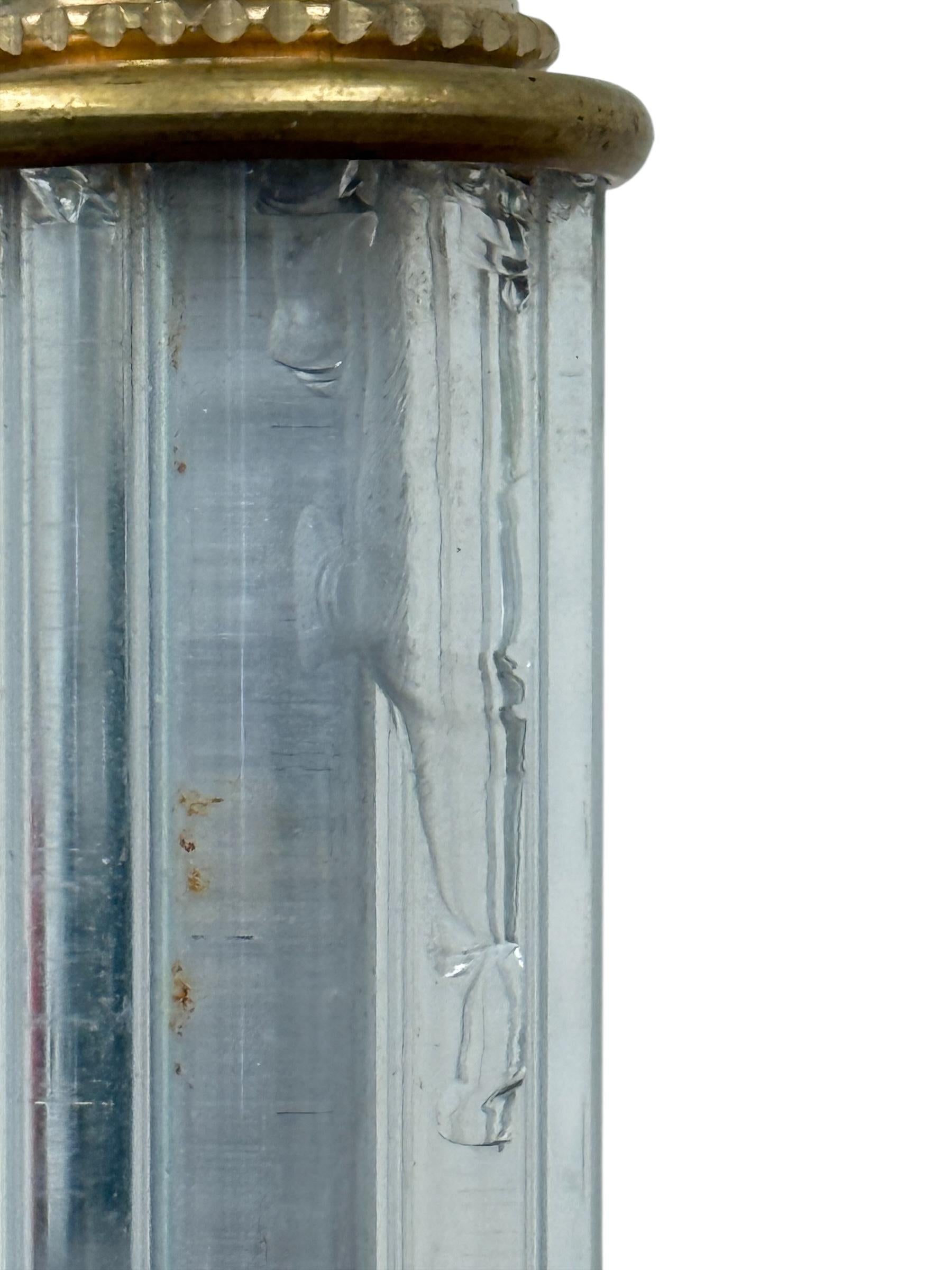 Handmade Custom Built Lamp, Vintage Modern Glass Table Lamp, Artisan Bespoke Custom Lamp