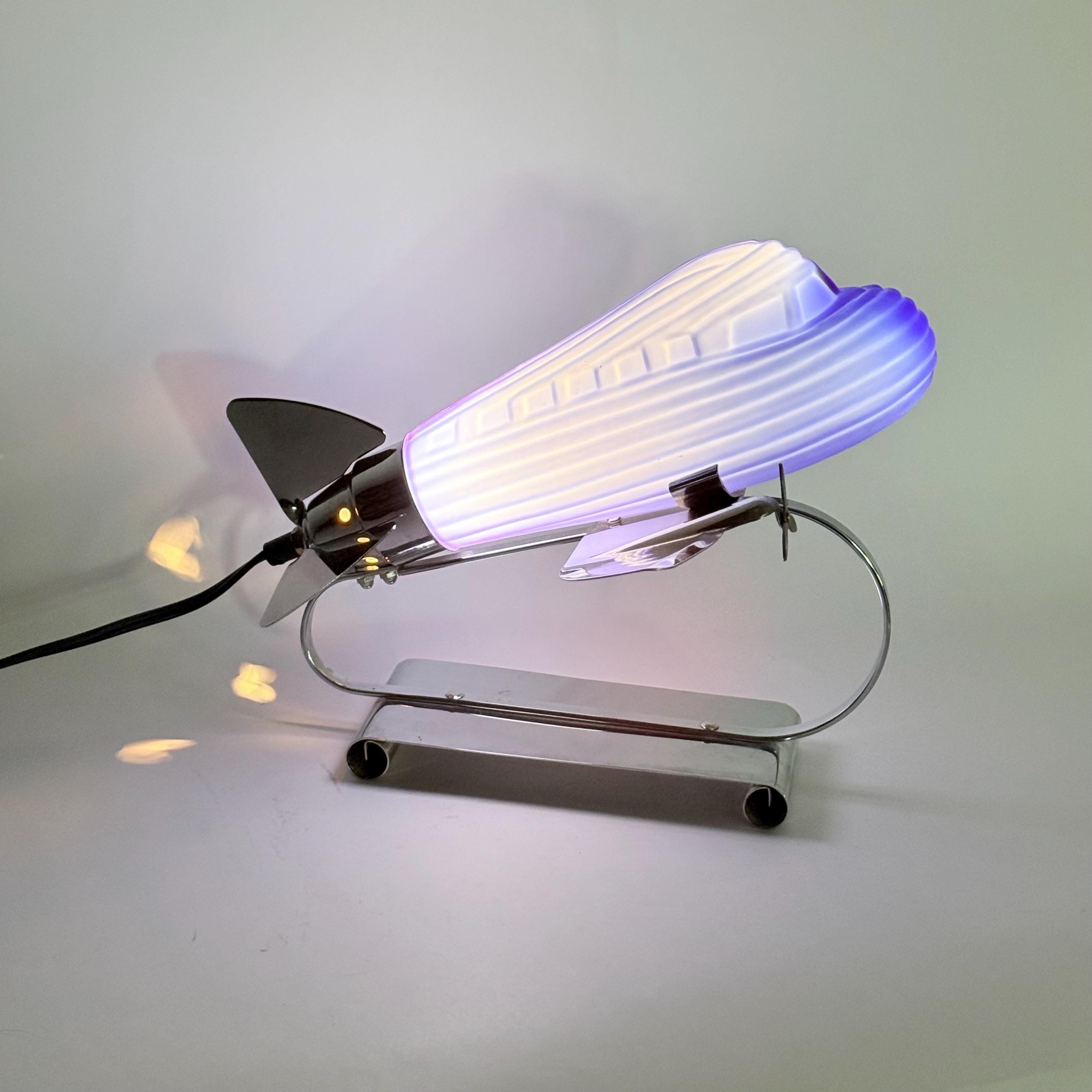 Vintage Airplane Dc3 Aircraft Nightlight, Industrial Aircraft Nightlight, Pilot Decorative Dc3 Nightlight