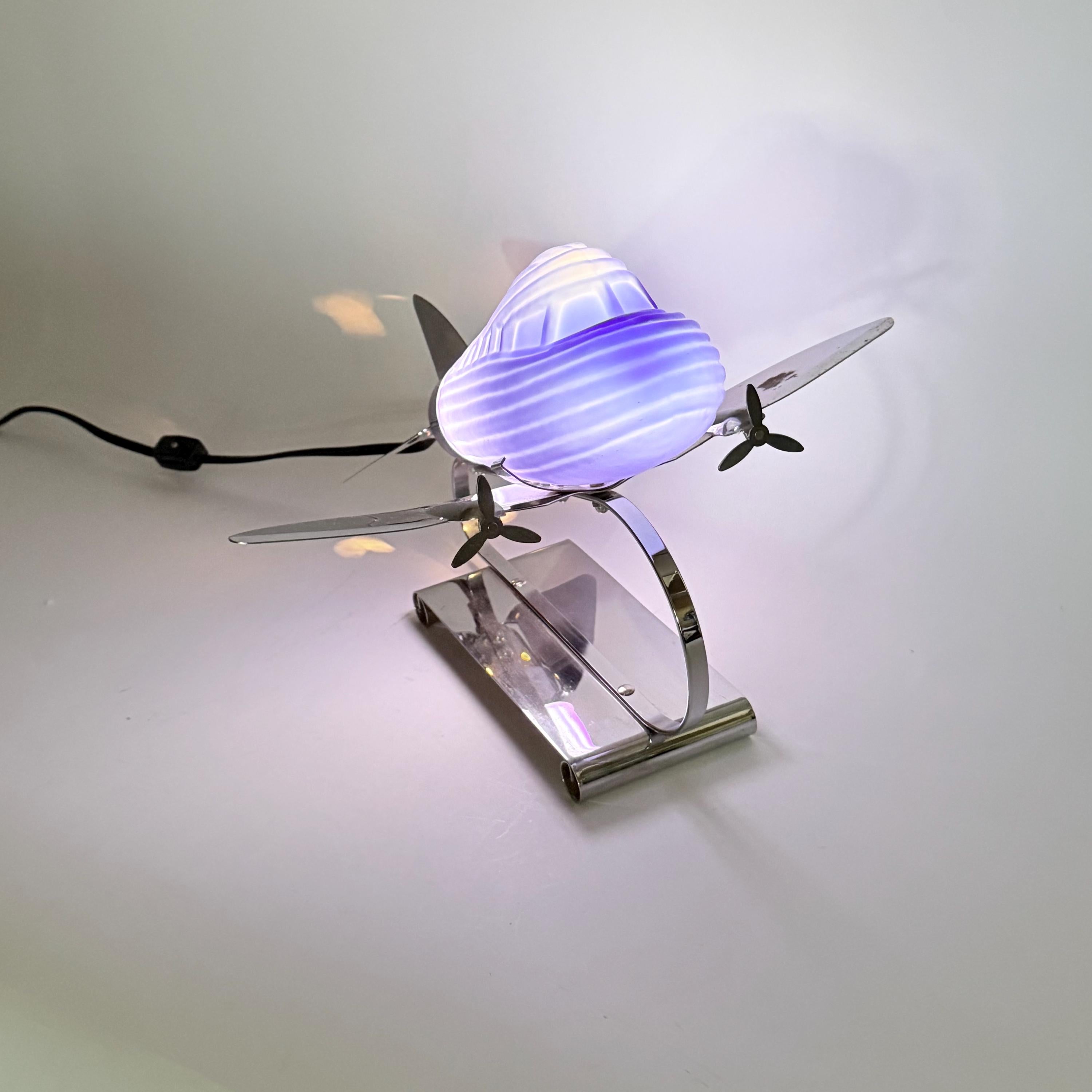 Vintage Airplane Dc3 Aircraft Nightlight, Industrial Aircraft Nightlight, Pilot Decorative Dc3 Nightlight