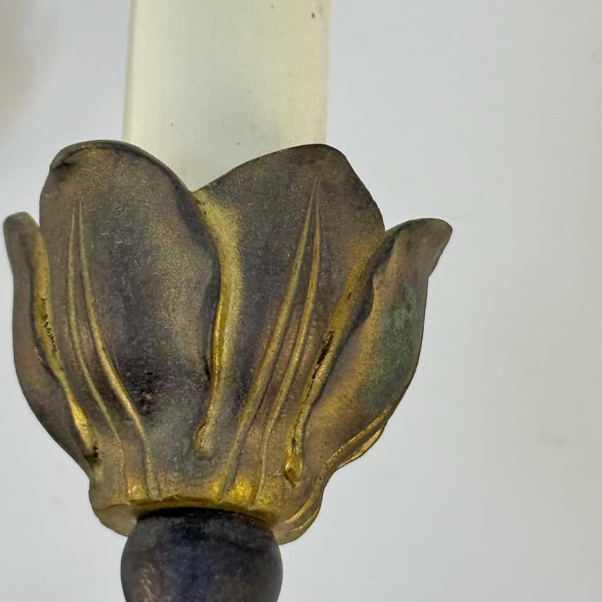 Antique Ribbon Bow Wall Sconce, Decorative Metal Sconce Light, Vintage Chic Wall Lamp