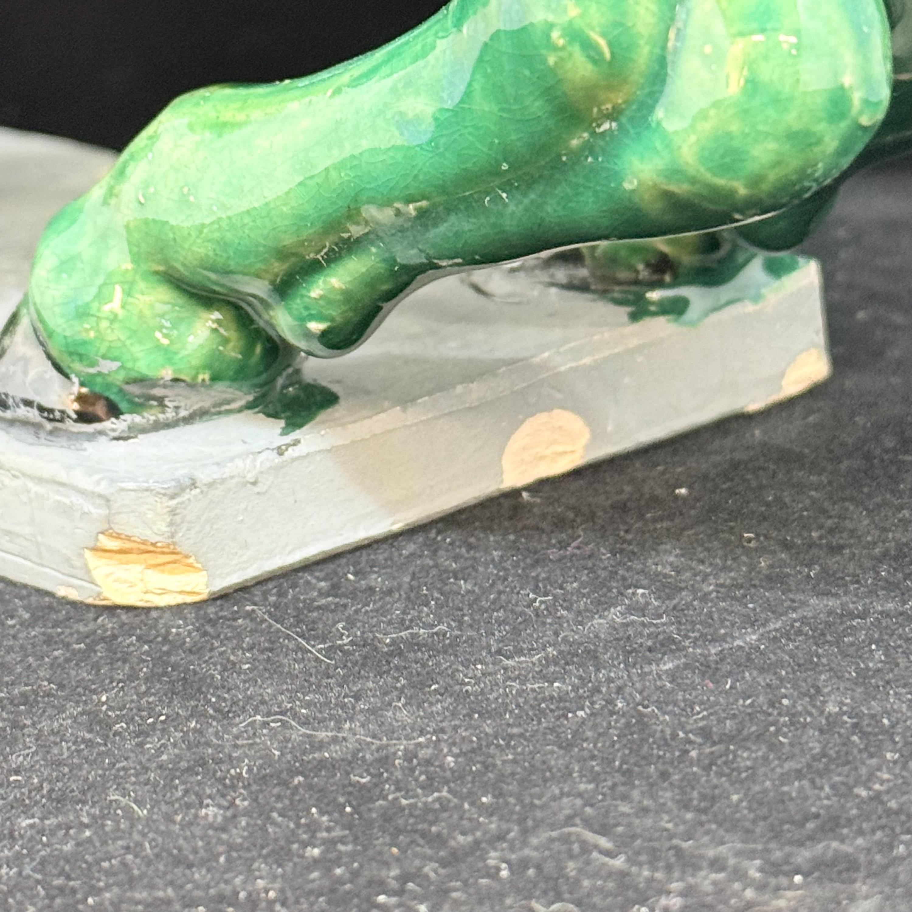 Tang Dynasty Style Green Horse Figure