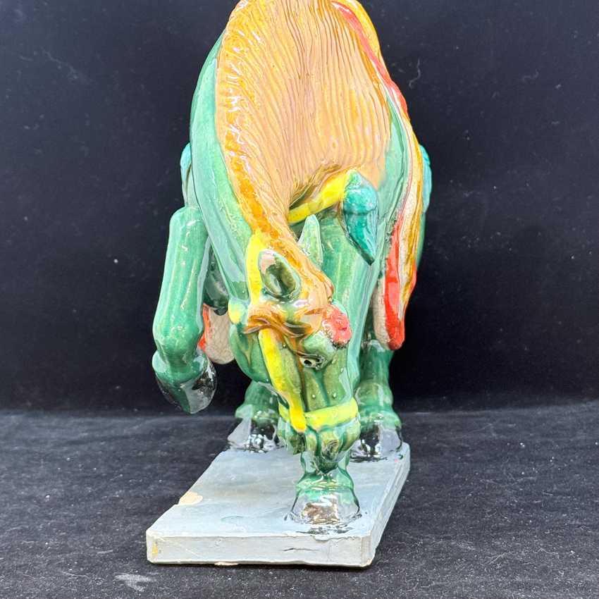 Tang Dynasty Style Green Horse Figure