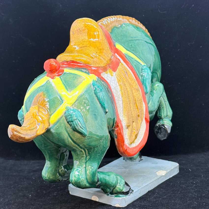 Tang Dynasty Style Green Horse Figure