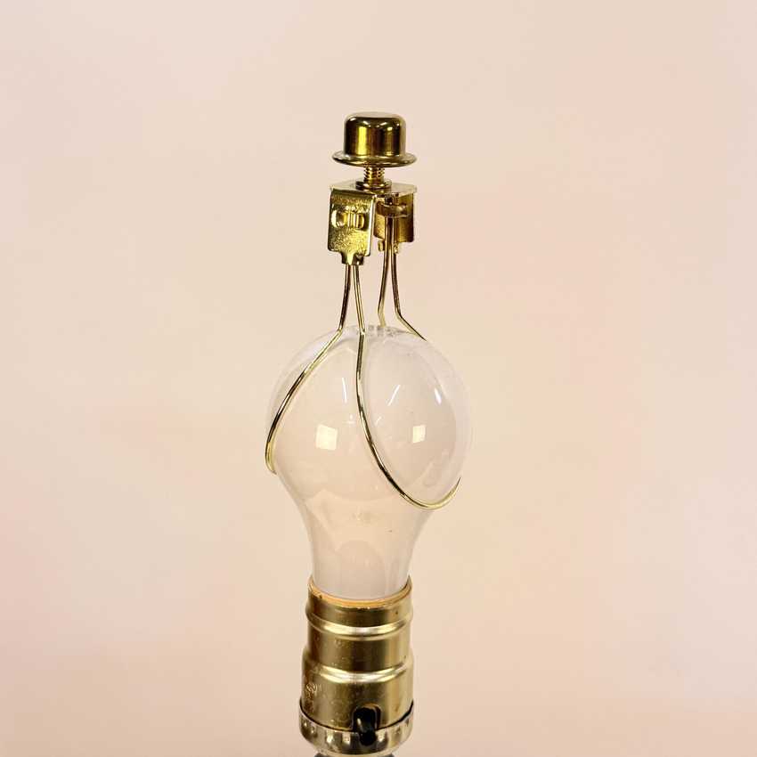 Fancy Brass Candlestick Lamp