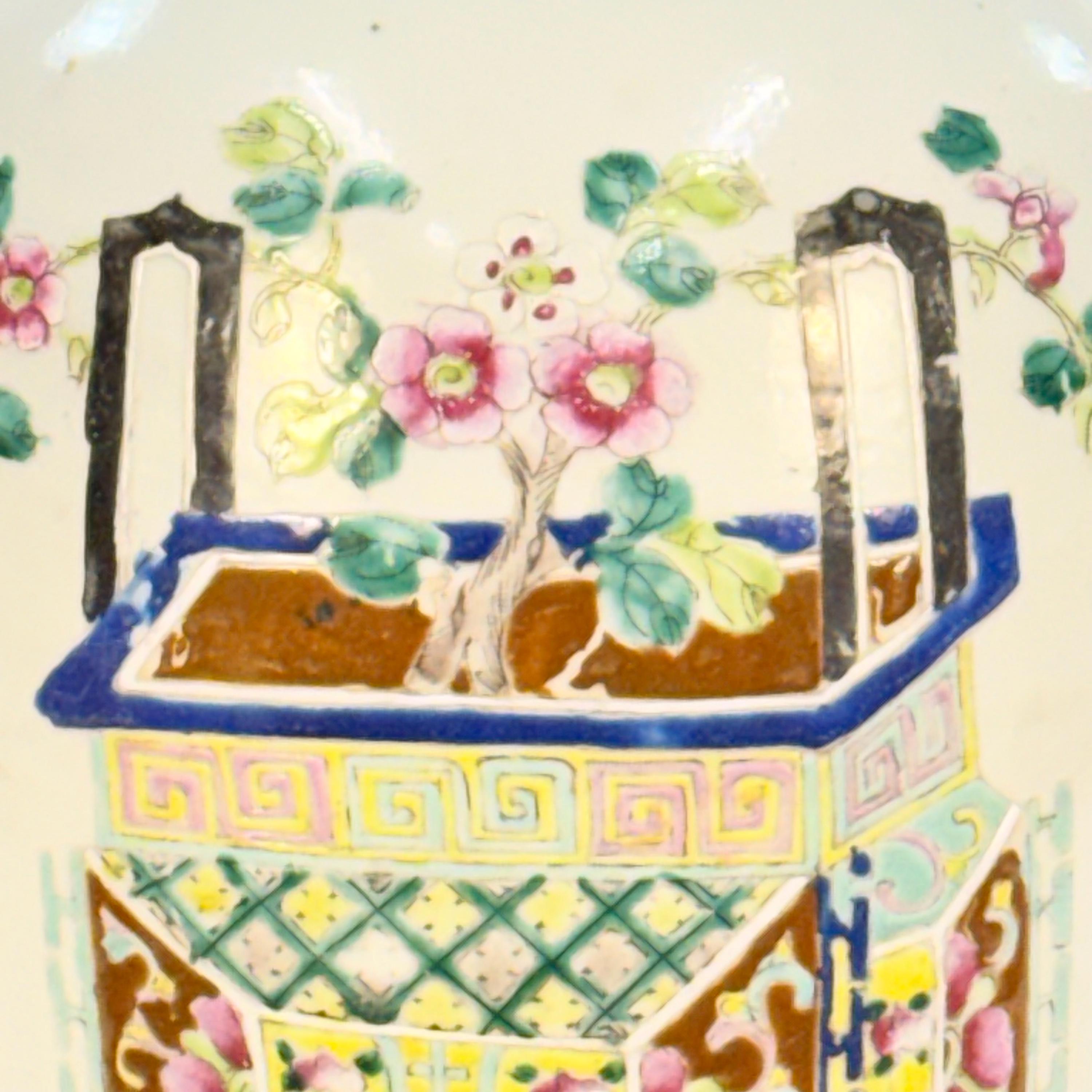 Vintage Chinoiserie Patterned Ginger Jar Lamp, Decorative Home Ginger Jar Light, Traditional Blue White Table Lamp