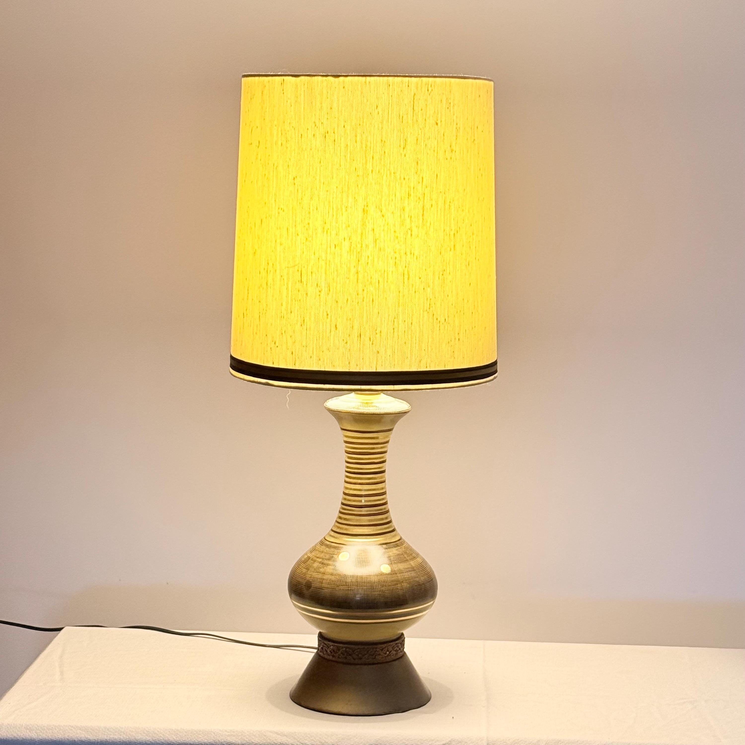 Mid Century Modern Classic Lampshade 13 inch Diameter | 14.25 inch Tall