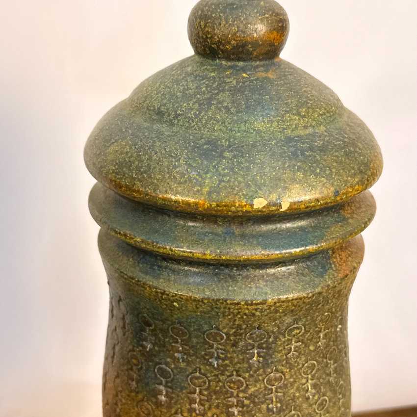 Ceramic Vintage 1960s Table Lamp Pair, Collectible Decorative Aldo Londi Lamp