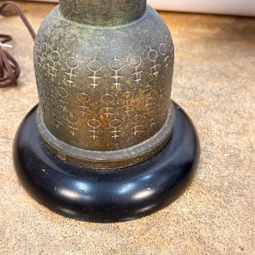 Ceramic Vintage 1960s Table Lamp Pair, Collectible Decorative Aldo Londi Lamp