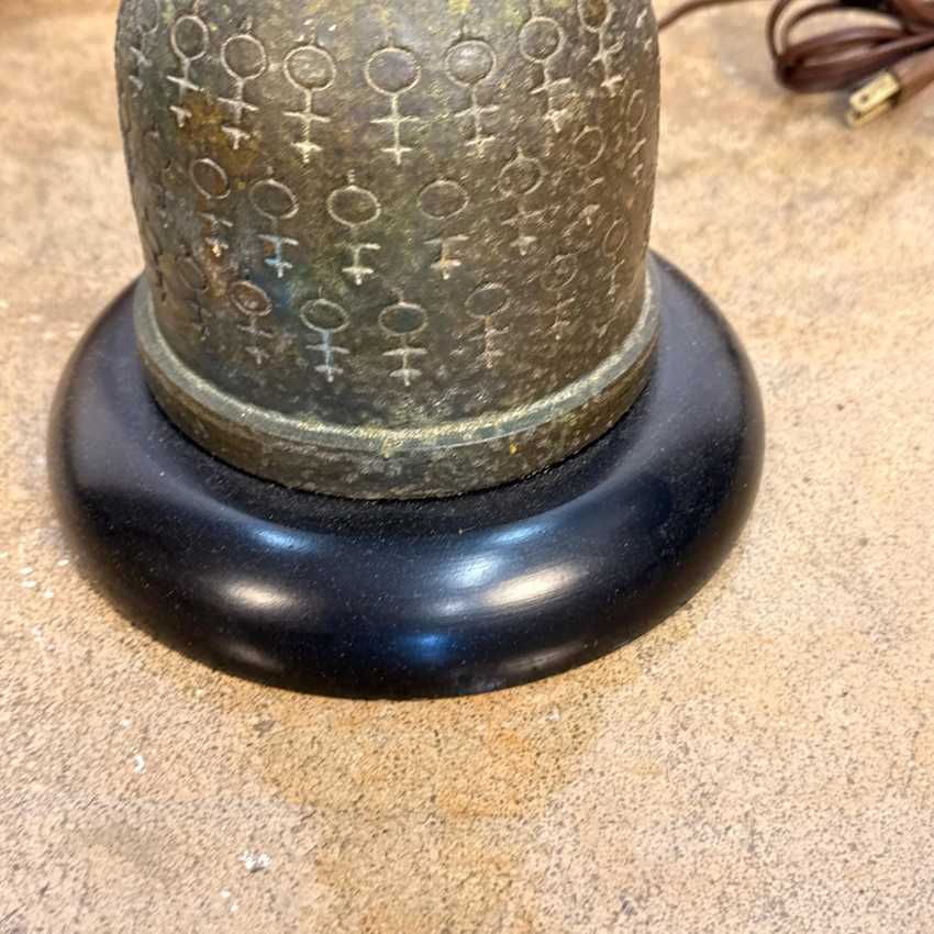 Ceramic Vintage 1960s Table Lamp Pair, Collectible Decorative Aldo Londi Lamp