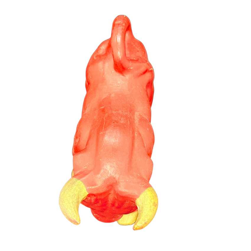 Red Ceramic Bull, Retro Red Bull, Mcm Collectible Red Bull