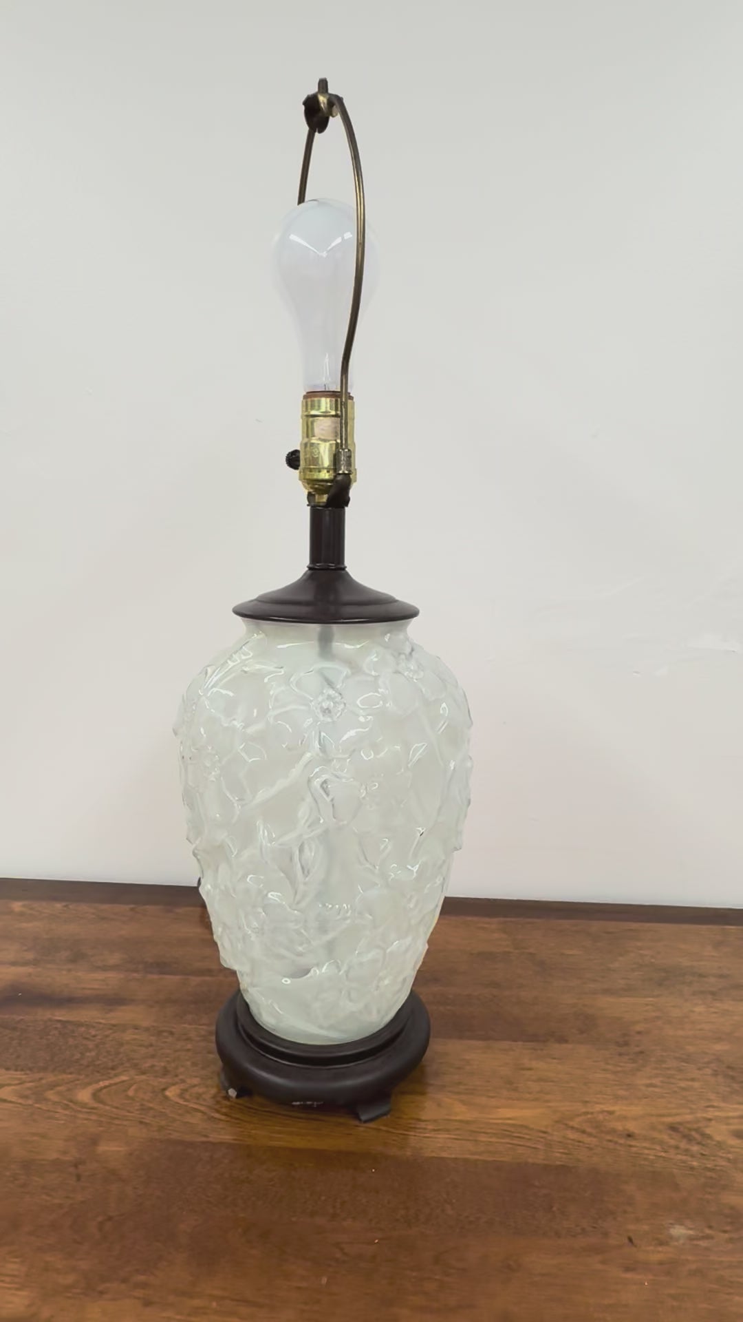Phoenix Glass Vase Lamp